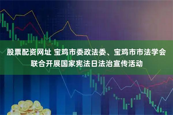股票配资网址 宝鸡市委政法委、宝鸡市市法学会联合开展国家宪法日法治宣传活动